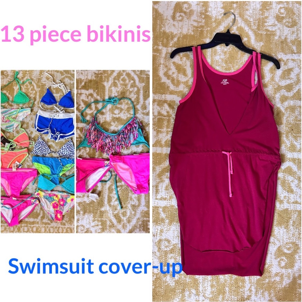 13 piece bikinis, cover-up & FREE GIFT